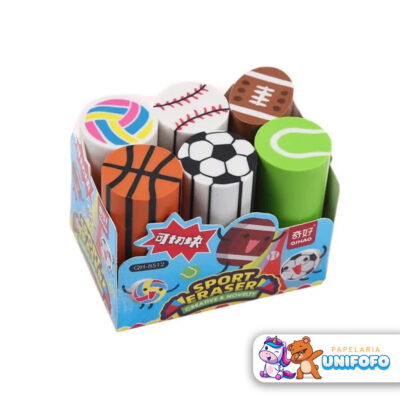 Borracha Bolas Esportivas com 6