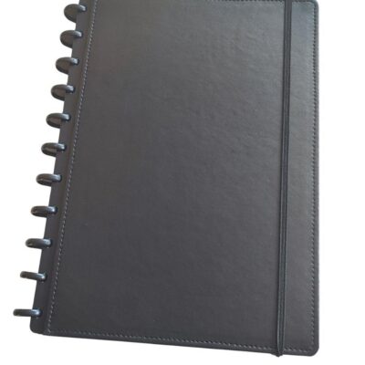 Caderno Inteligente Preto de capa dura M
