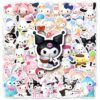 Adesivo criativo Sanrio kit com 10 Stickers sortidos