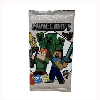 Cards para colorir Minecraft