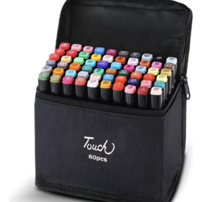 Canetinha Touch marcadores 60 cores